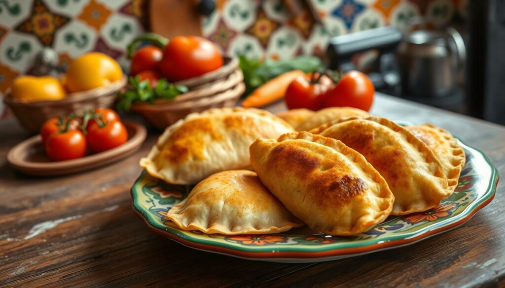 Traditionelle spanische Empanadas